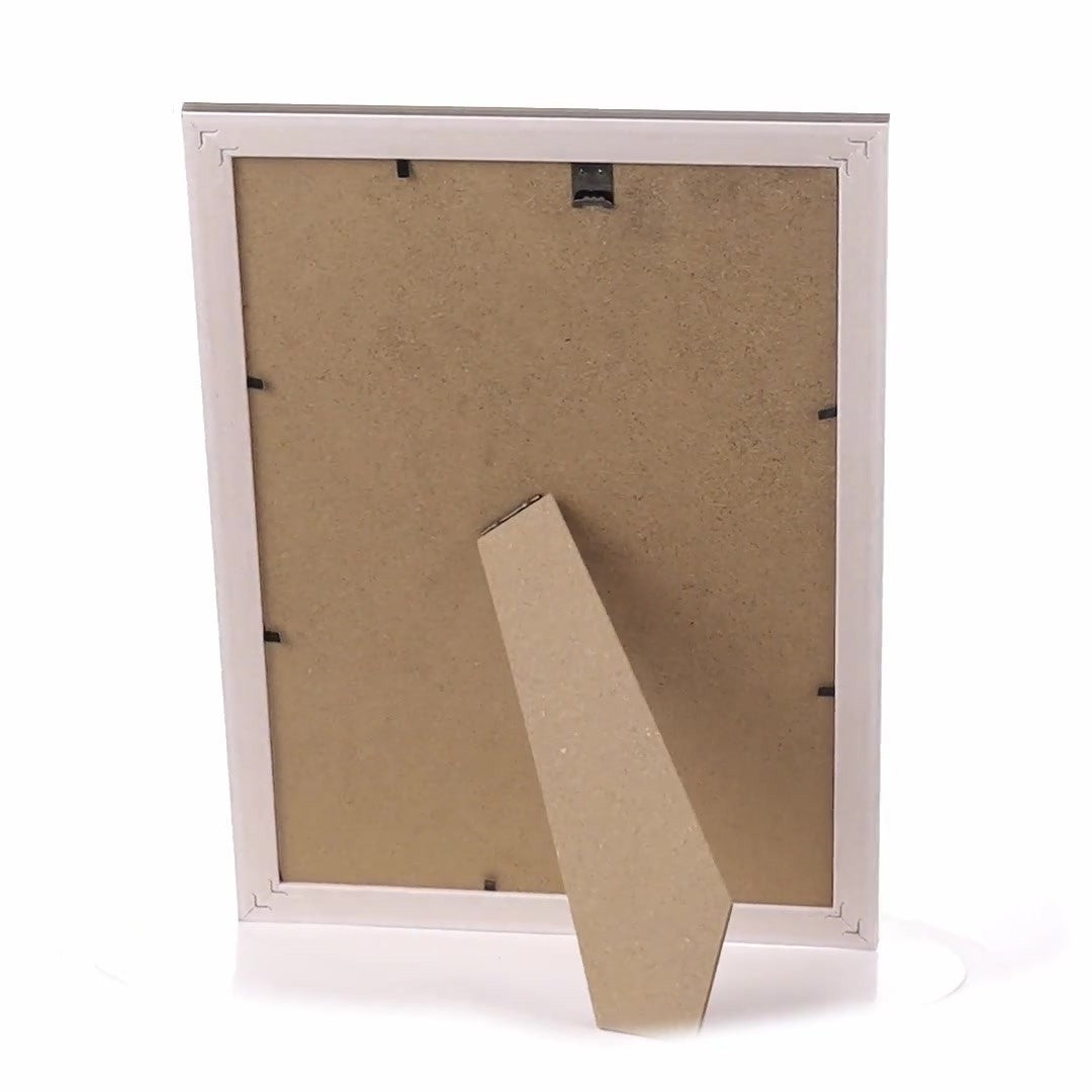 Silver Porto photo frame A4