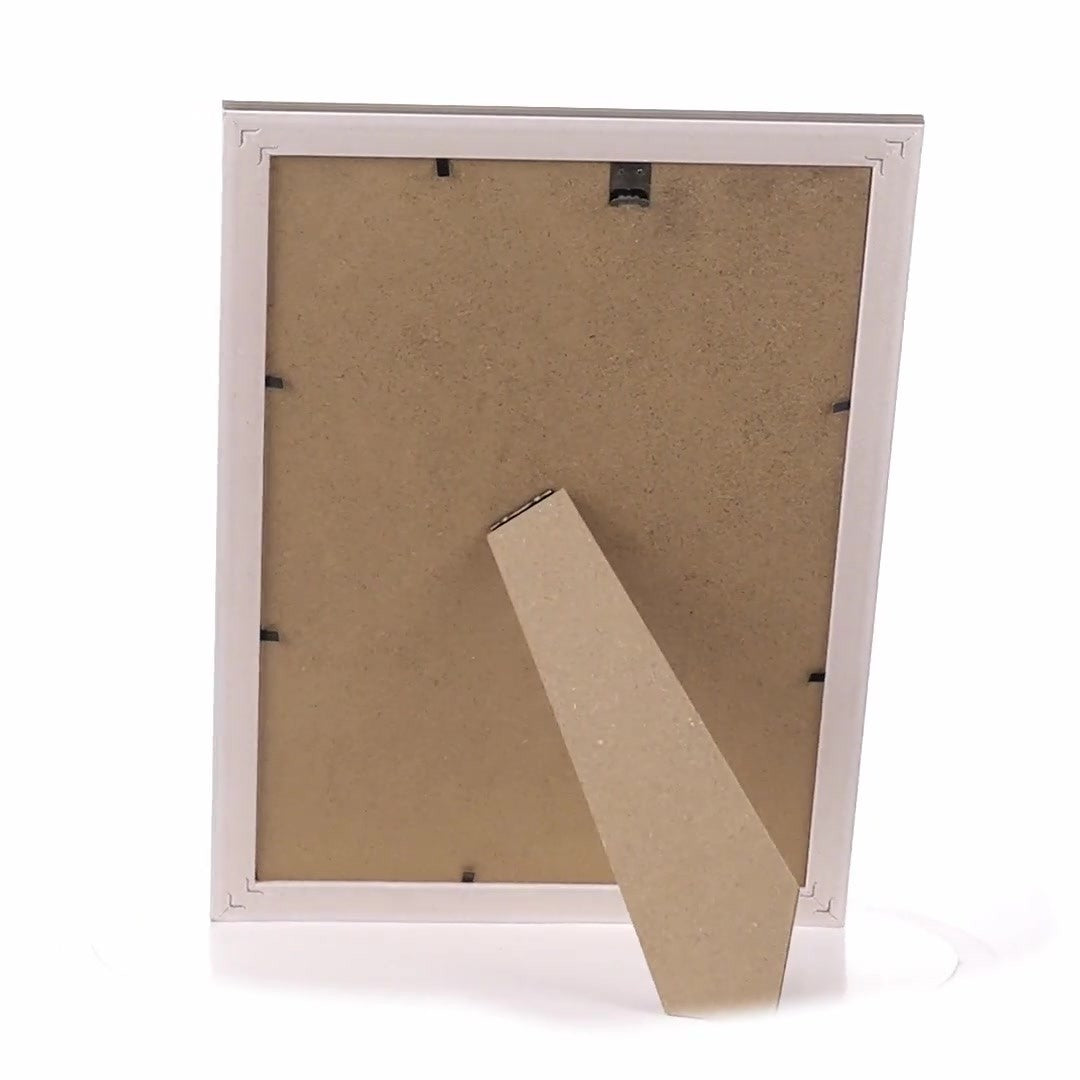 Silver Porto photo frame A4