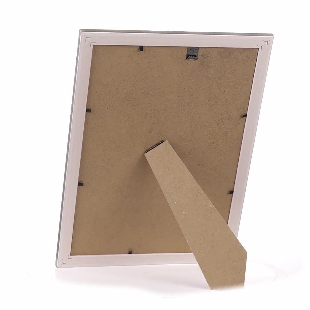 Silver Porto photo frame A4