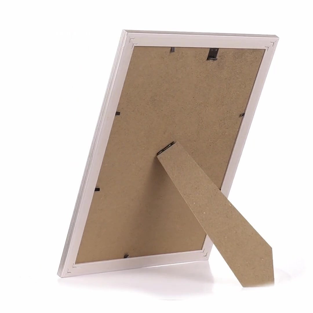 Silver Porto photo frame A4