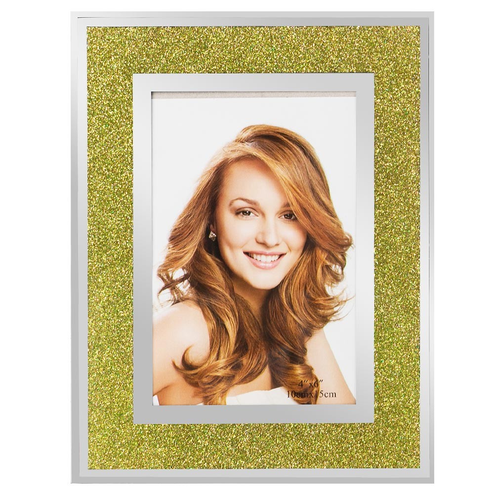 SPARK gold glass photo frame 10x15