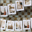 Set rame foto ghirlanda alb