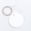 Breloc sublimabil din plastic rotund