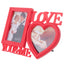 Rama foto colaj rosie LOVE YOU&ME 2 poze