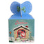 Cutie cani 3D Craciun albastra
