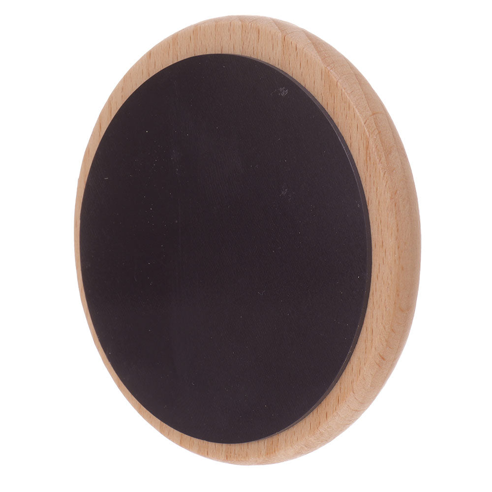Magnet gravabil din lemn - ROTUND