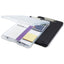 Clipboard din plastic transparent cu depozitare de foi