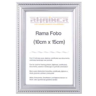 Rama foto Athos argintiu 10x15