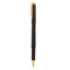 Pix plastic cu capac negru+auriu BIRRO