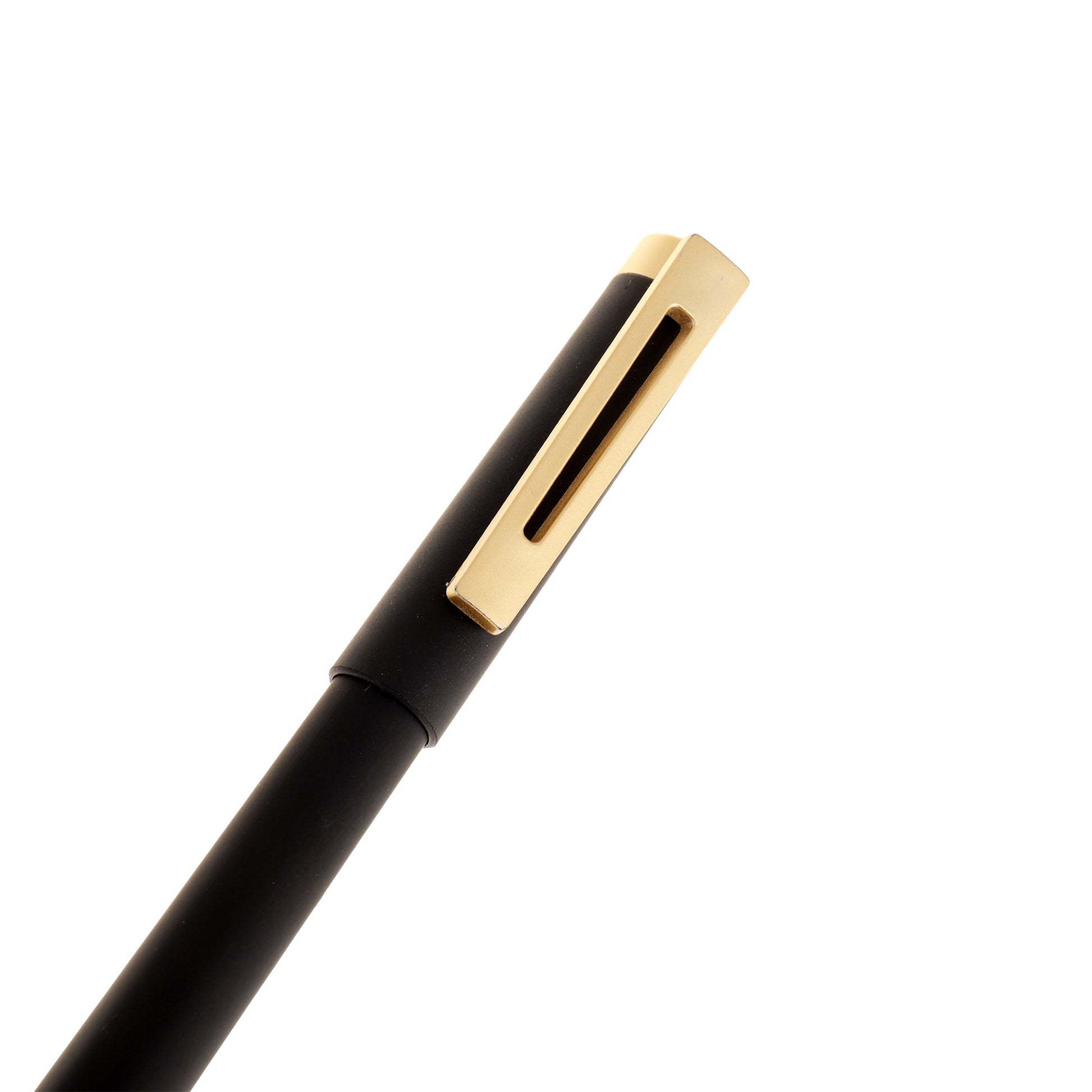 Pix plastic cu capac negru+auriu BIRRO