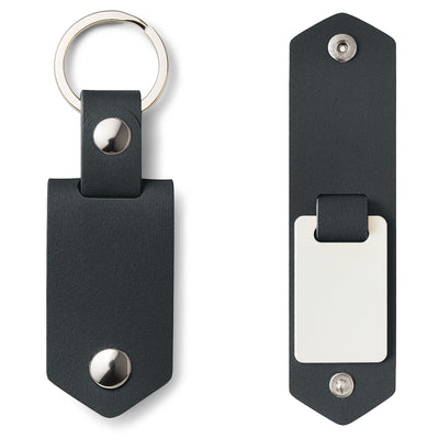 Breloc sublimabil cu husa de piele SUBLIKEY