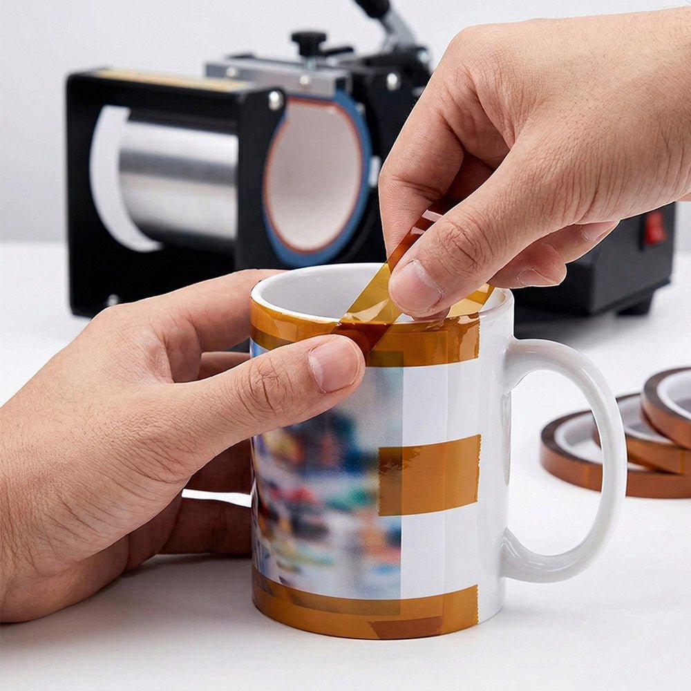 Banda adeziva termorezistenta VB-14 - Green Print