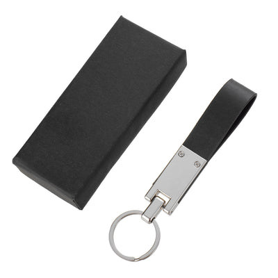 Breloc din piele si metal KeyLux