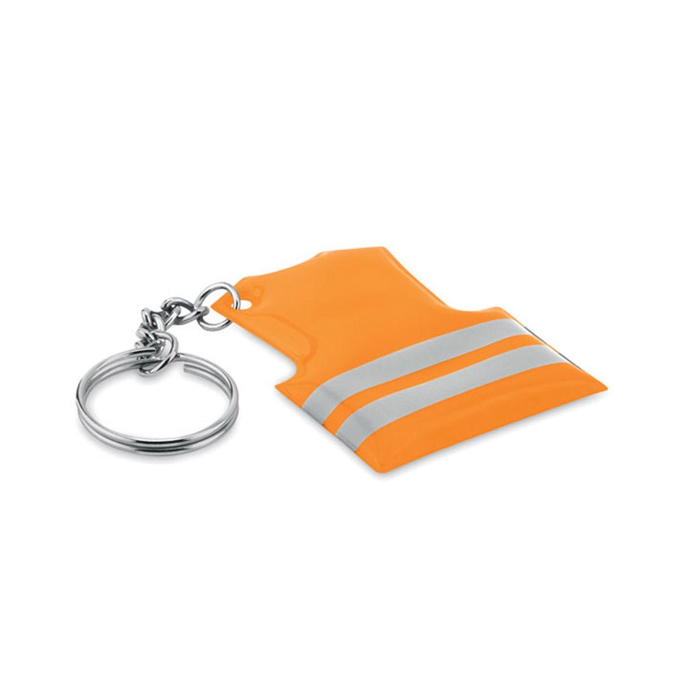 Breloc tip vesta reflectorizanta Hi - Vis BV170123 - Green Print