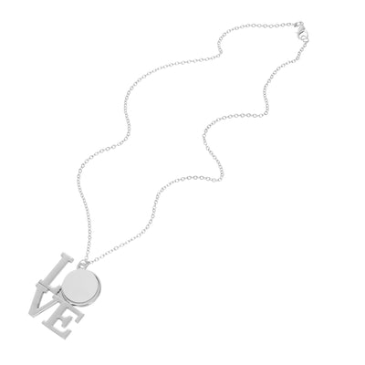 Metal LOVE necklace - Sublimation