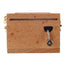 Wooden music box with photo insert