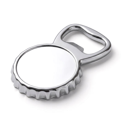 Metal bottle opener with magnet Beer Cap Sublimation Compatible