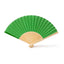 Evantai promotional din lemn si textil FN1617S1226 - Green Print