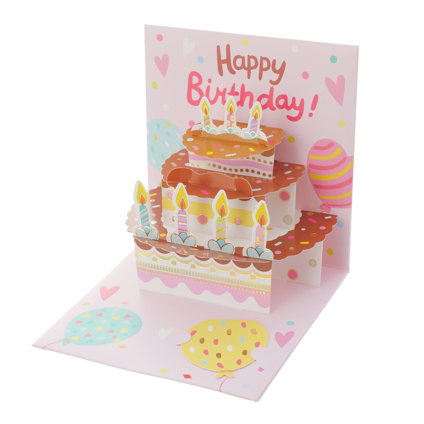 3D Greeting Card with Envelope - Various Designs