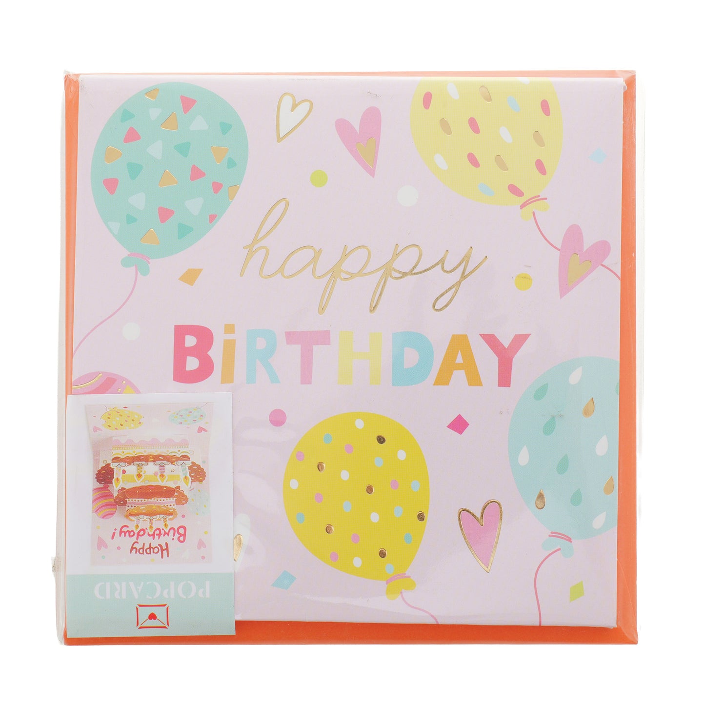 3D Greeting Card with Envelope - Various Designs