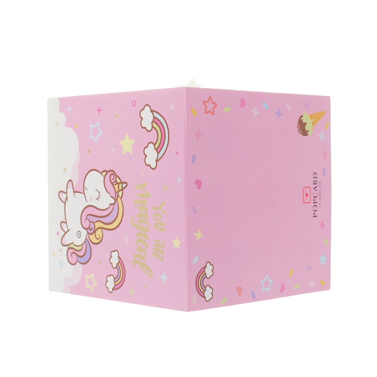 3D Greeting Card with Envelope - Various Designs