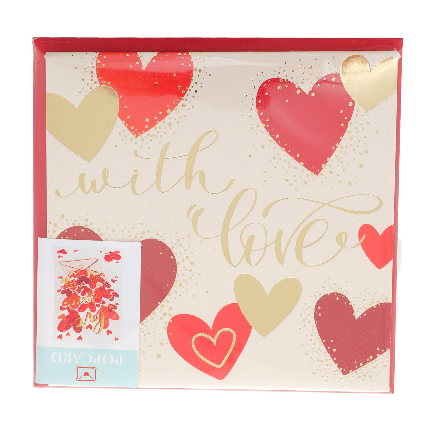 3D Greeting Card with Envelope - Various Designs
