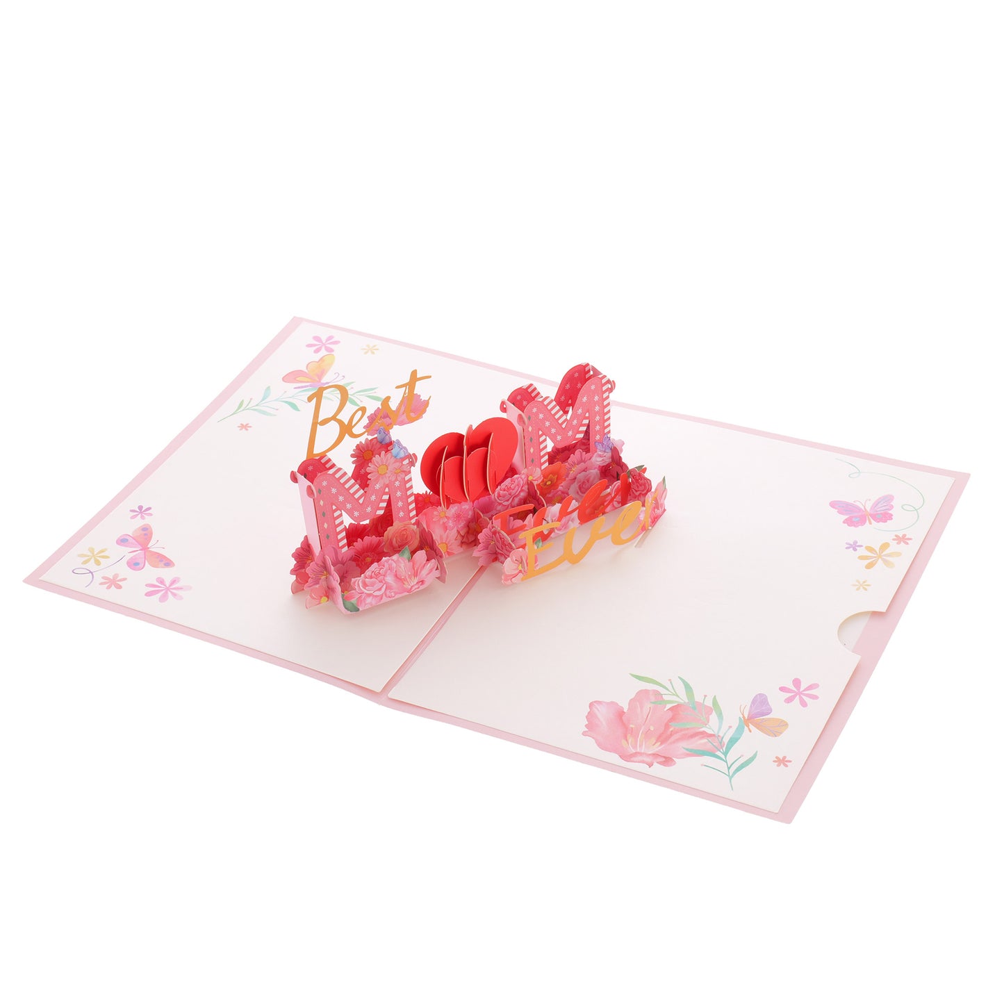3D Greeting Card with Envelope - Various Designs