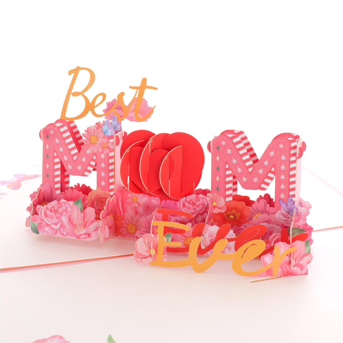 3D Greeting Card with Envelope - Various Designs