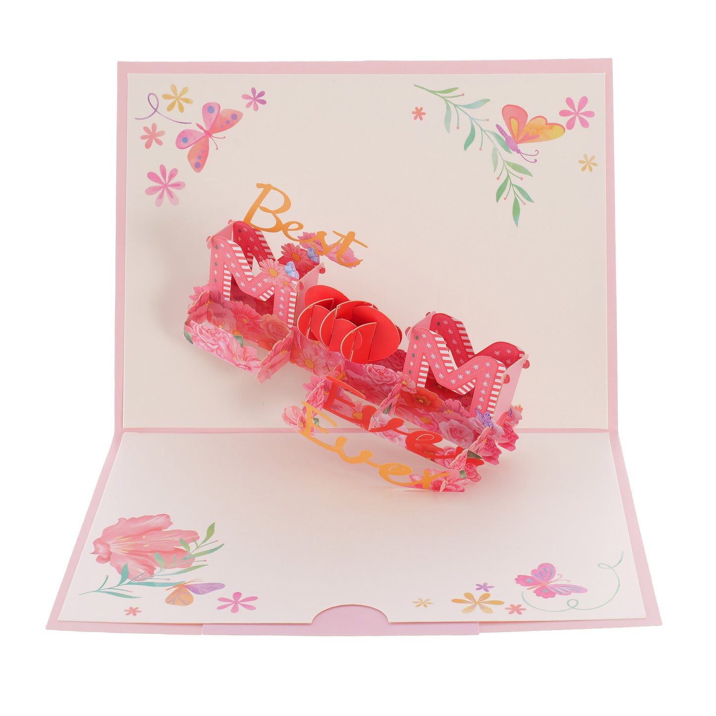 3D Greeting Card with Envelope - Various Designs