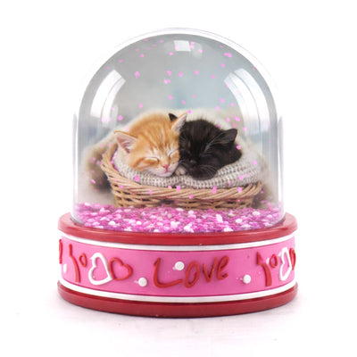 Pink Love photo globe - LED