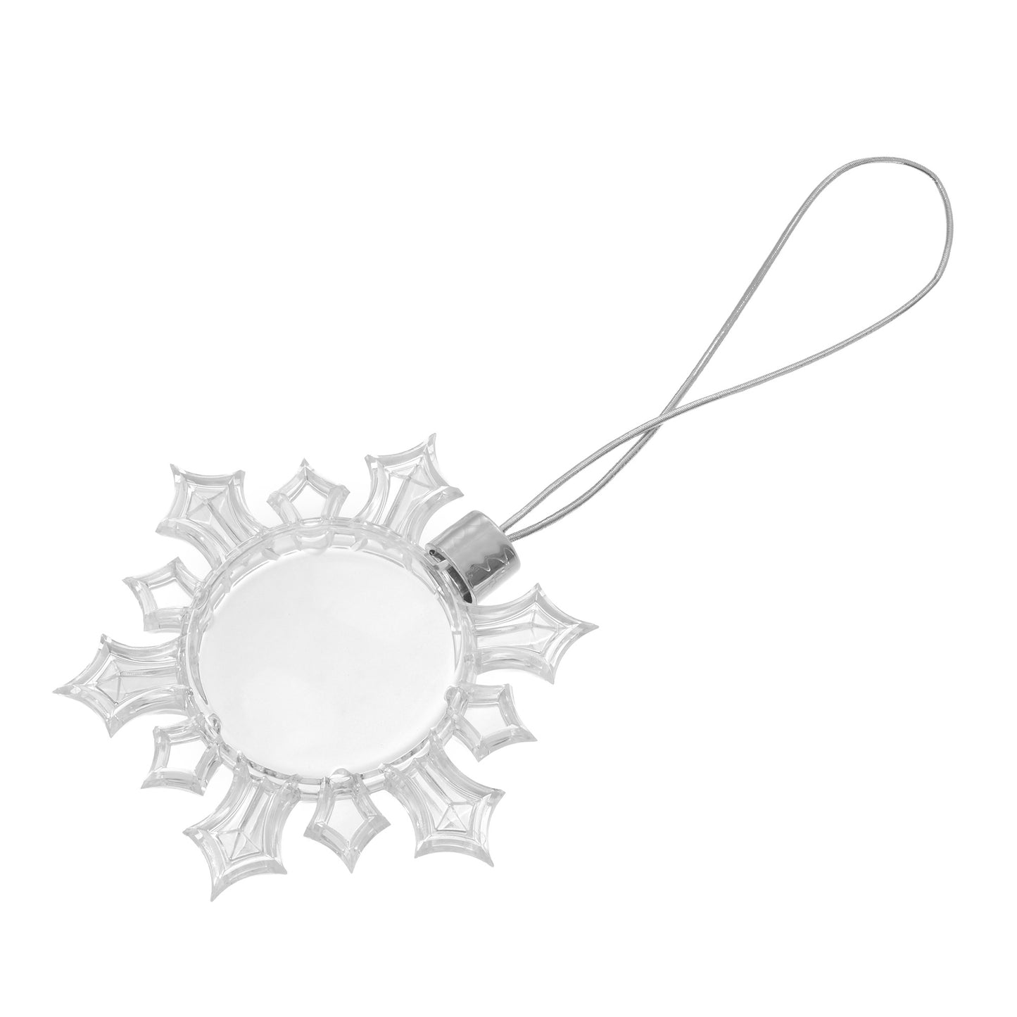 Glob insertie foto / sublimare FULG pentru brad