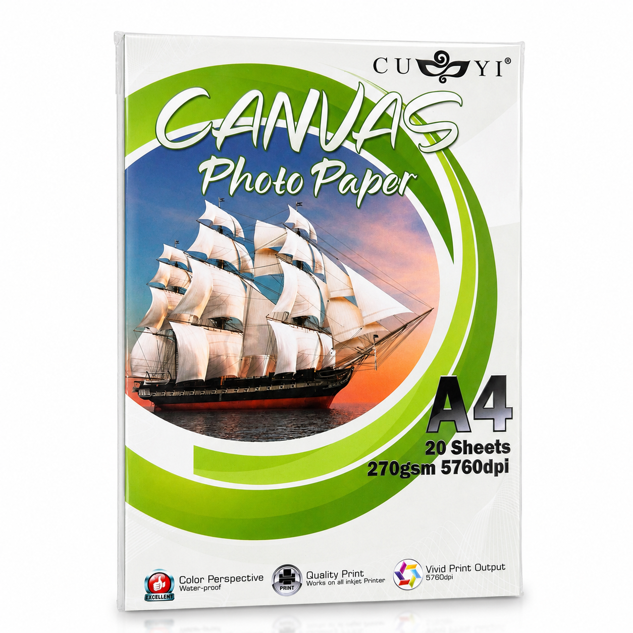 Canvas photo paper 270gsm A4