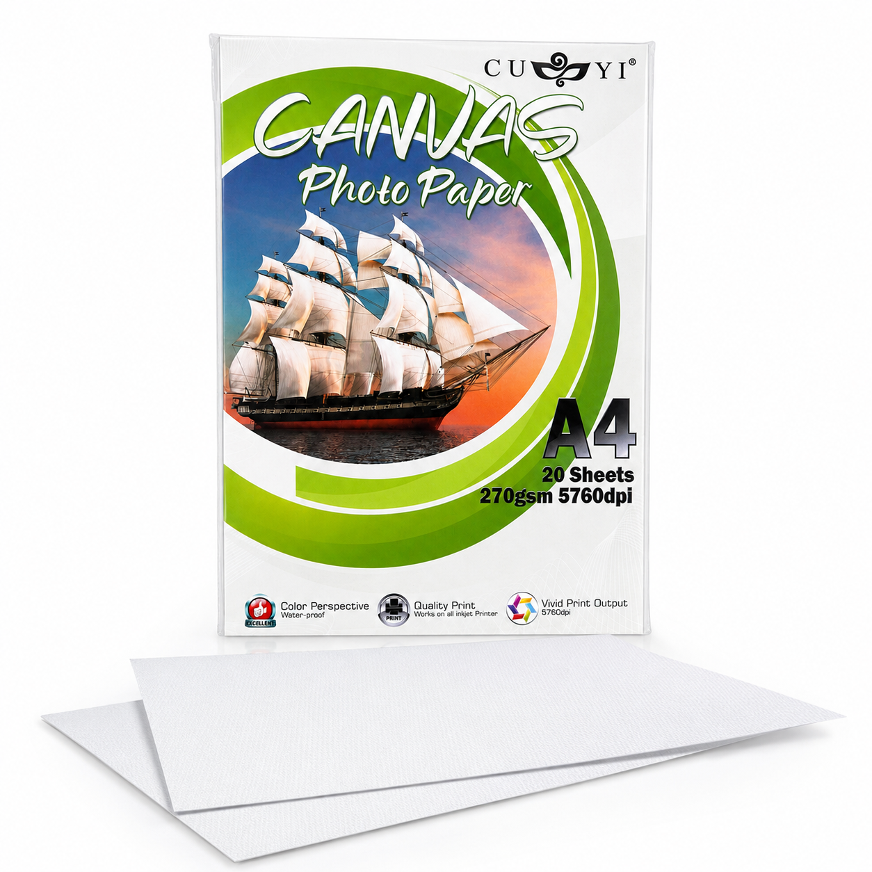 Canvas photo paper 270gsm A4