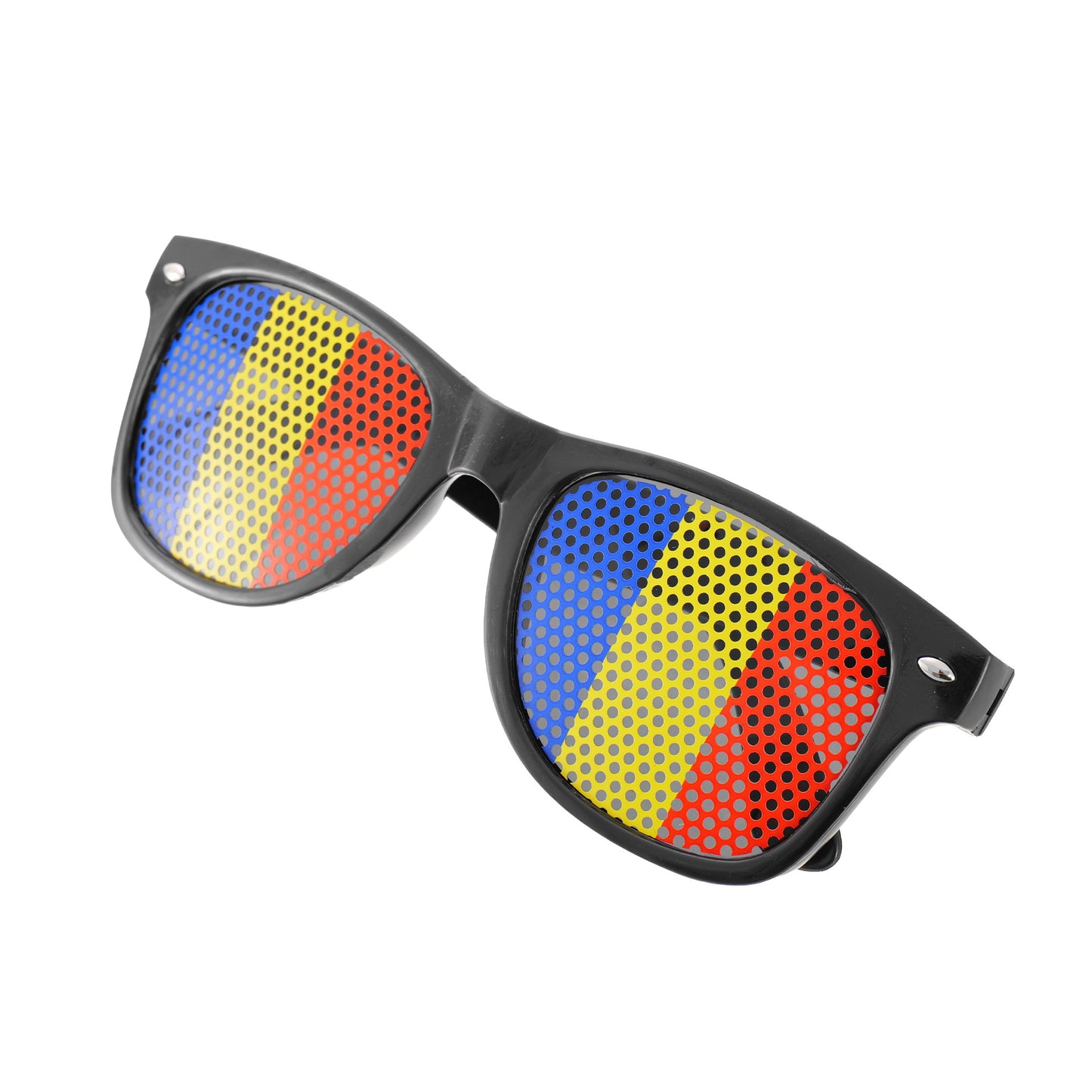 Sunglasses with tricolor ROMANIA lens