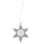 Ornament metalic de brad FULG - sublimabil
