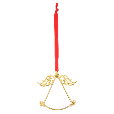 Metal Christmas Tree Ornament ANGEL - Sublimation