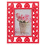 Rama foto decorativa inima rosie 10x15