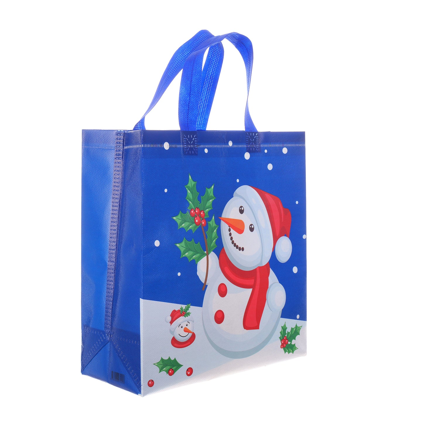 Karácsonyi textil ajándéktáska 29x27