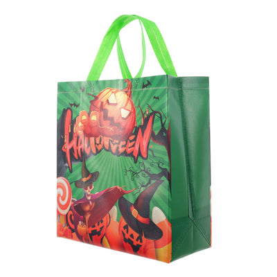Sacosa cadou de HALLOWEEN textil 29x27
