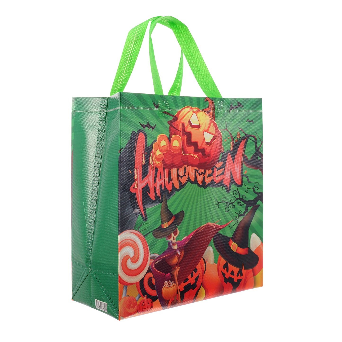 Sacosa cadou de HALLOWEEN textil 29x27