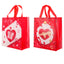 Sacosa cadou de VALENTINE'S DAY textil 29x27