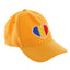 Yellow cap tricolor heart ROMANIA