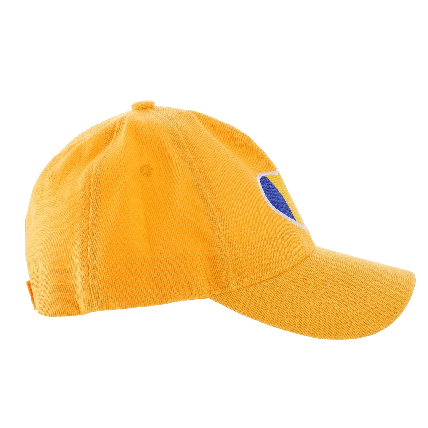 Yellow cap tricolor heart ROMANIA
