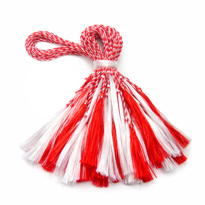 Set 100 pcs thin martisor string