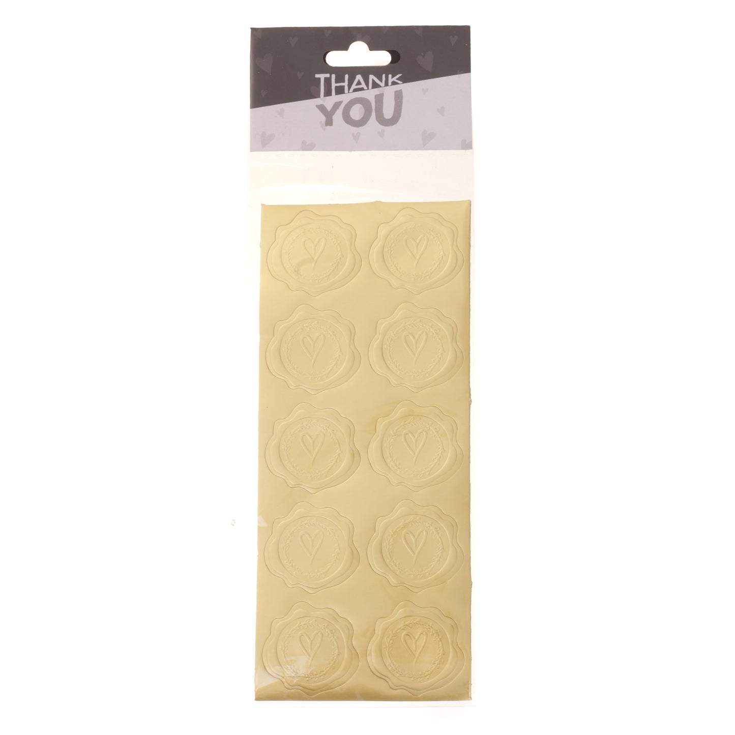 Letter seal stickers - set of 50