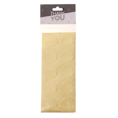 Letter seal stickers - set of 50