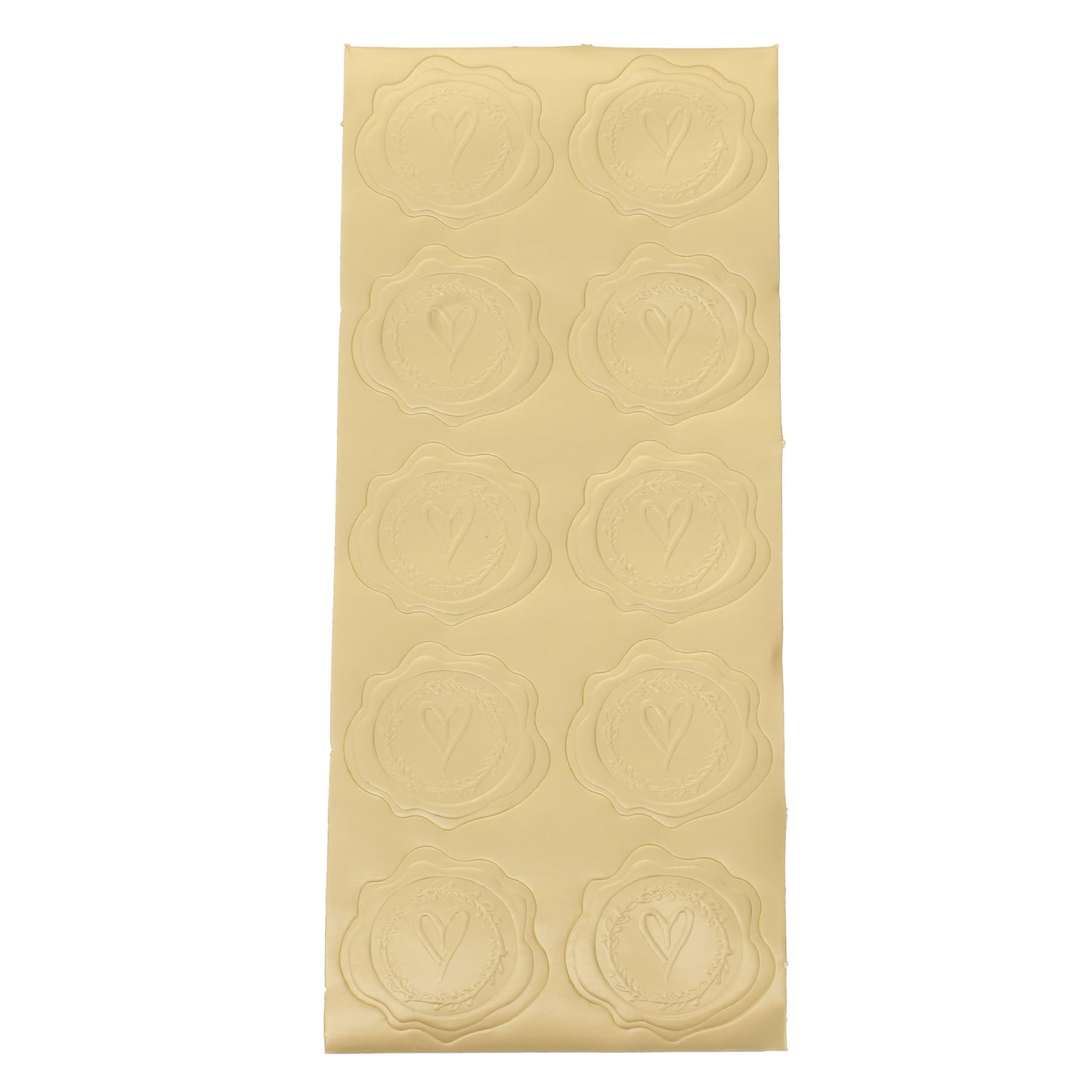 Letter seal stickers - set of 50