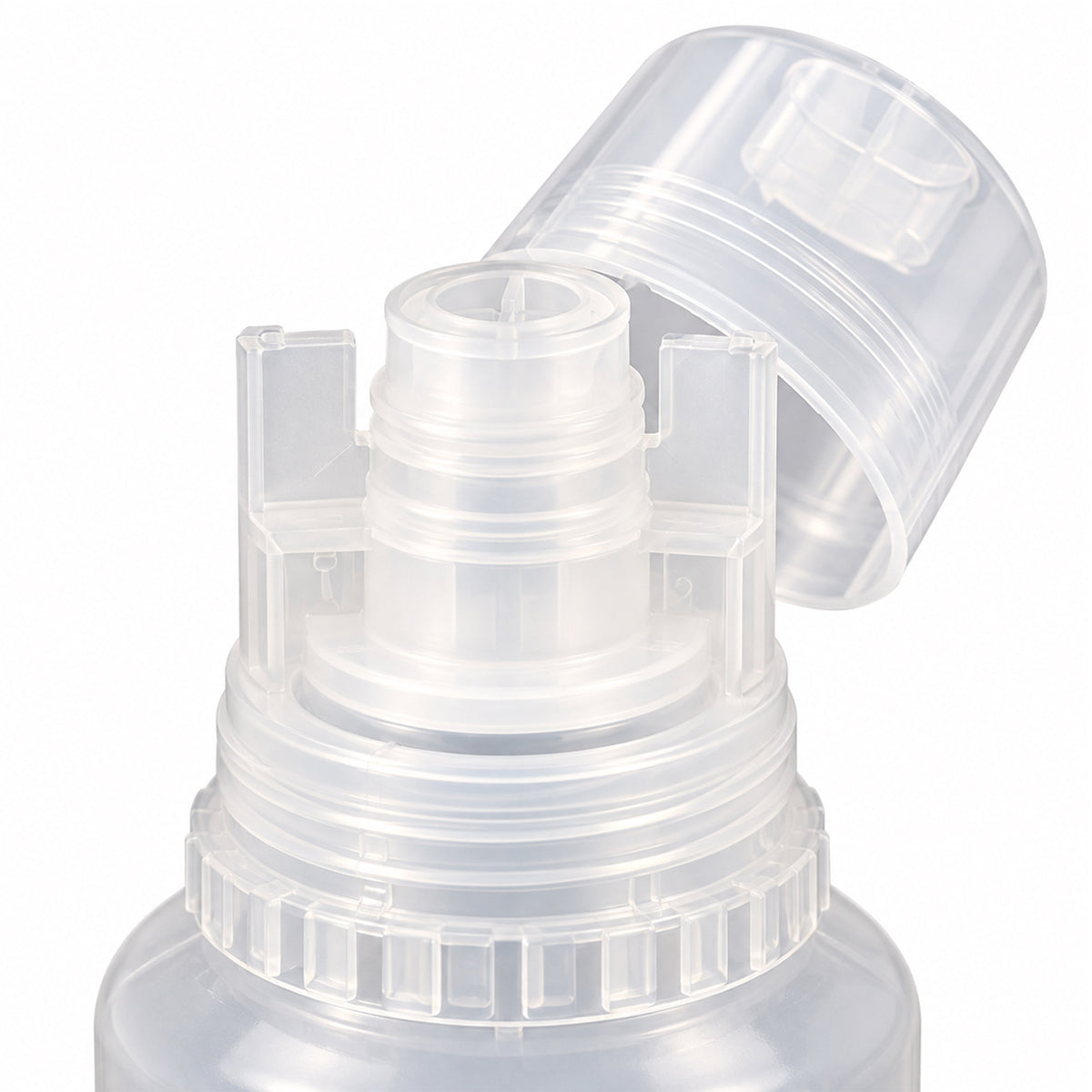 Empty bottle with universal lid for refilling EPSON EcoTank printers