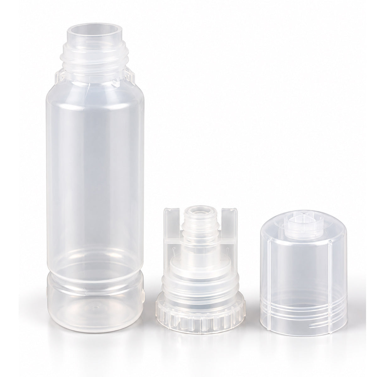 Empty bottle with universal lid for refilling EPSON EcoTank printers